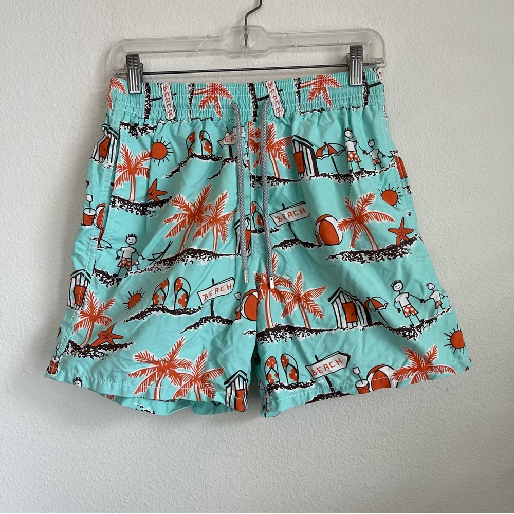 Vilebrequin Father & Son Swim Trunk Board Shorts